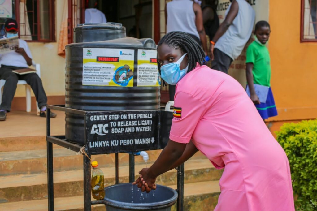“Prioritise Handwashing Stations,” WaterAid Uganda urges Public Institutions and Businesses 1 “Prioritise Handwashing Stations,” WaterAid Uganda urges Public Institutions and Businesses
