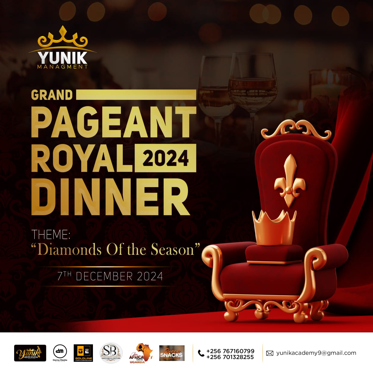 Grand Pageant Royal Dinner 2024