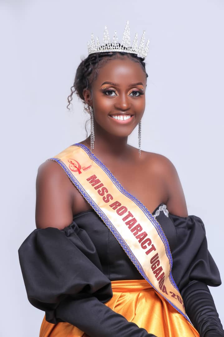 Mercy Albright Nankabirwa Miss Rotaract Uganda since 2022
