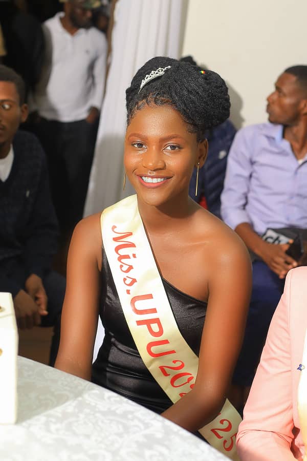 Masika Beatrice Byakutaga Miss Uganda Pentecostal University 2024/2025 Face of Fort TV 2024/2025 2nd Runner Up Miss Tourism Rwenzori 2023 Grand Pageant Royal Dinner