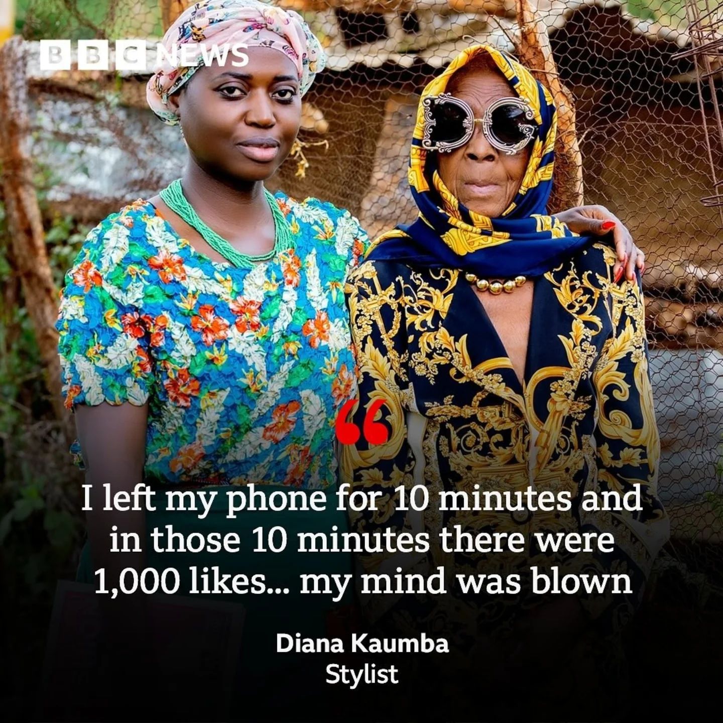 Stylish Grandmother, Margret Chola In Zambia Goes Viral