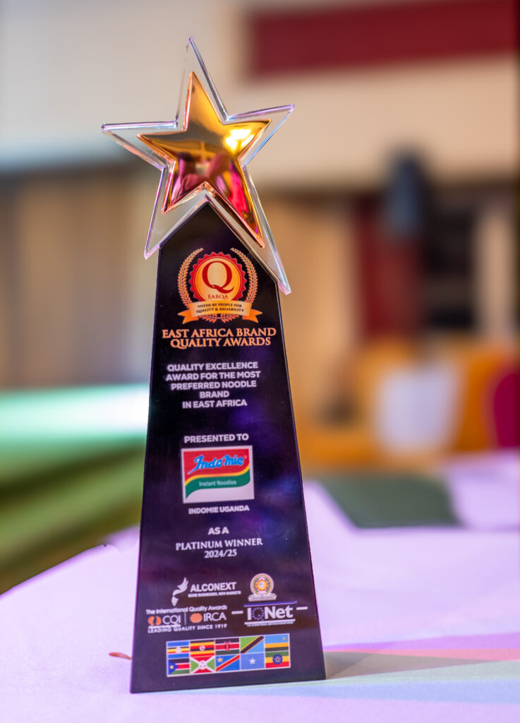 Indomie Recognized as the Most Preferred Noodles Brand in East Africa at the East Africa Brand Quality Awards