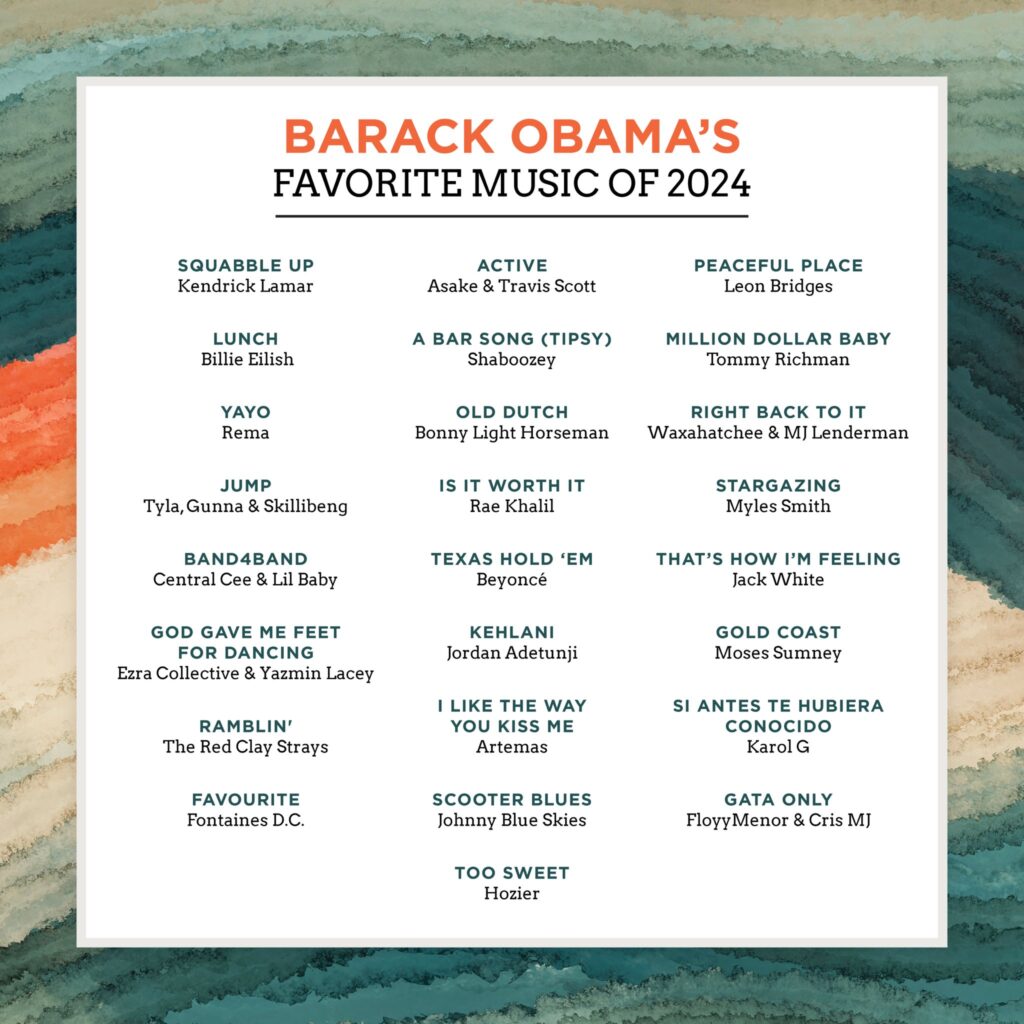 Barack Obama's Favorite Songs 