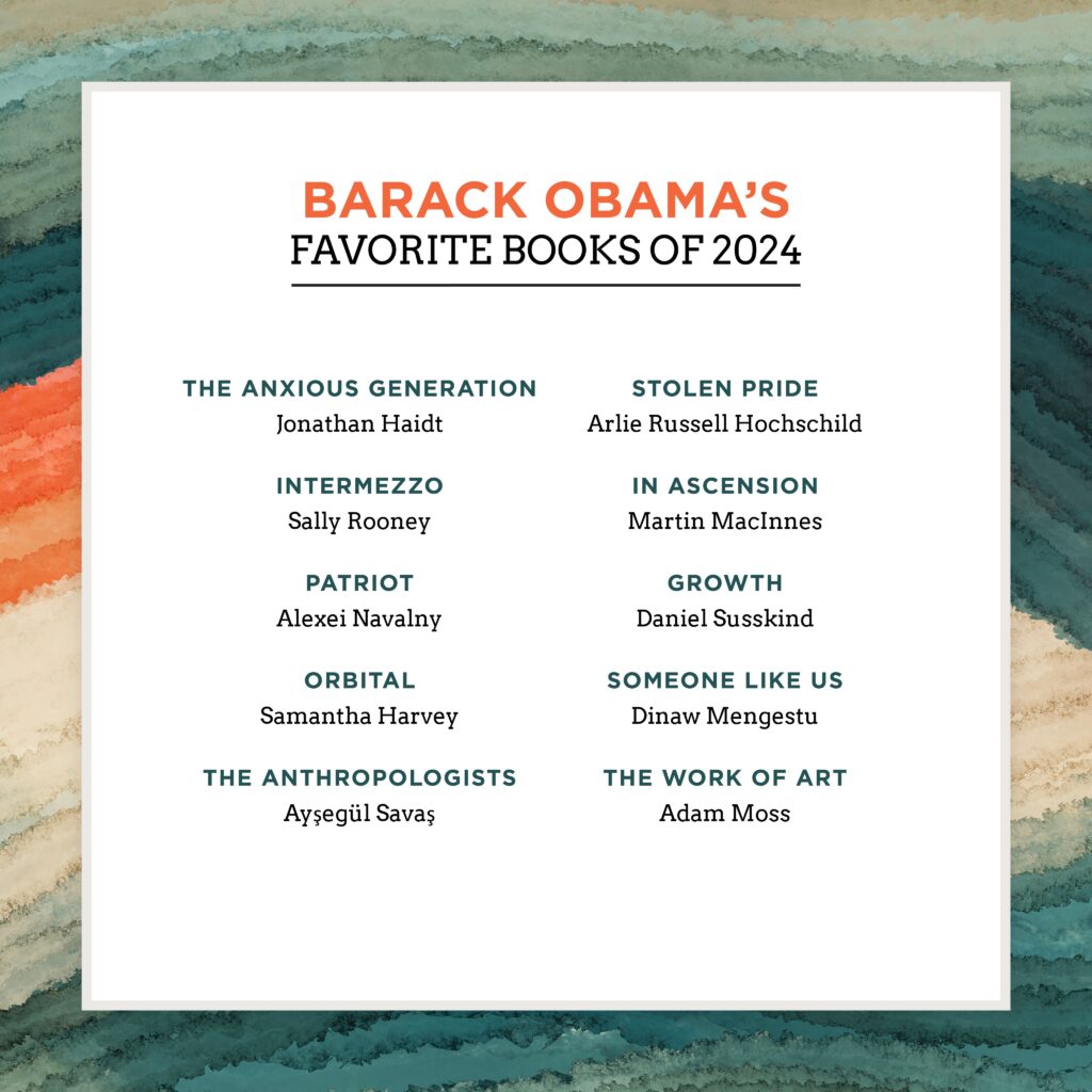 Barack Obama's Favorite Books 2024