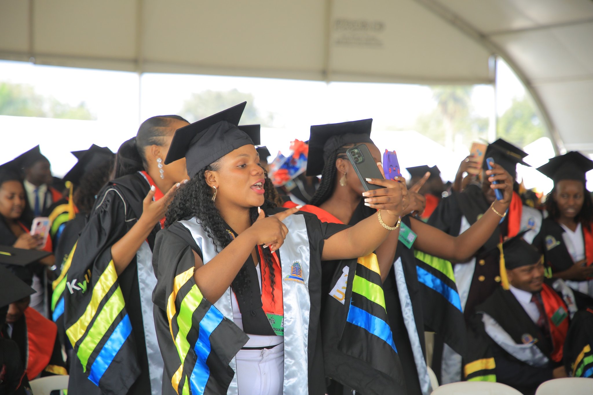 Pictures: Kyambogo 20th Graduation Begins Successfully