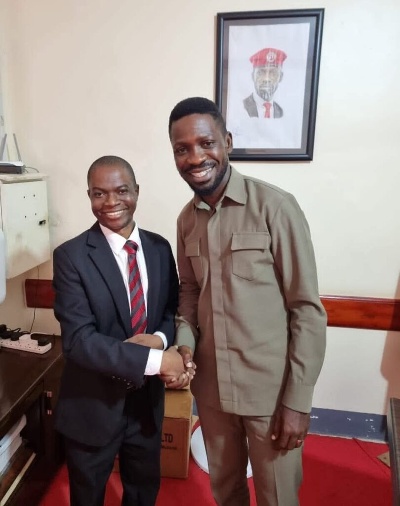 Ssegirinya Muhammad and Robert Kyagulanyi aka Bobi Wine