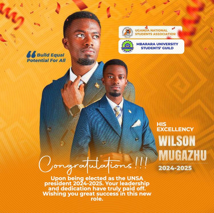 UNSA 2025 Election Results: Mbarara University’s Wilson Mugazhu Wins Presidency