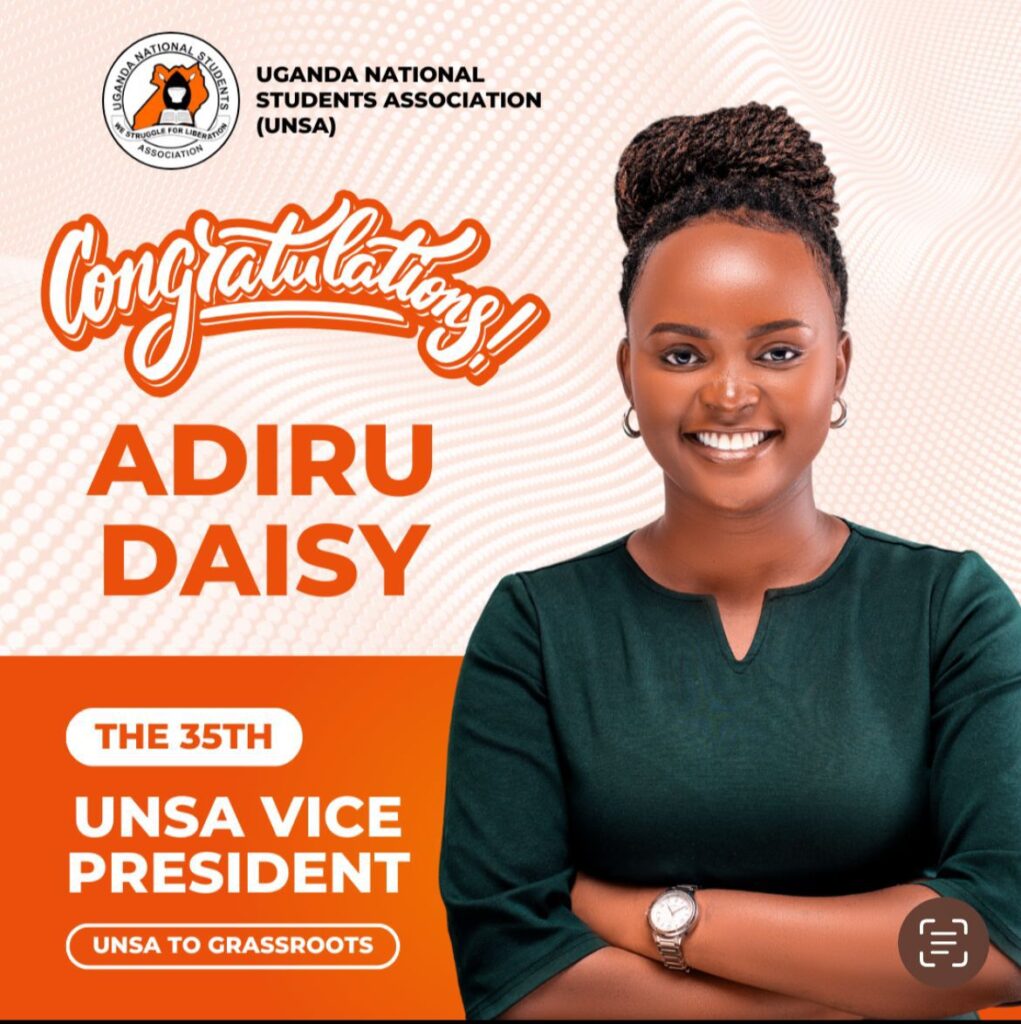 Daisy Adiru - UNSA Vice President Elect 