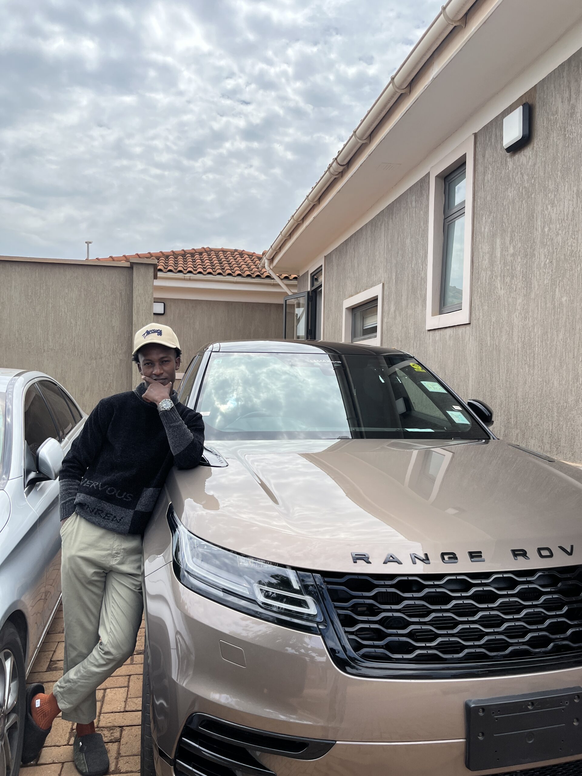 Ahikirizye Daniel Buys Range Rover Velar on 24th Birthday