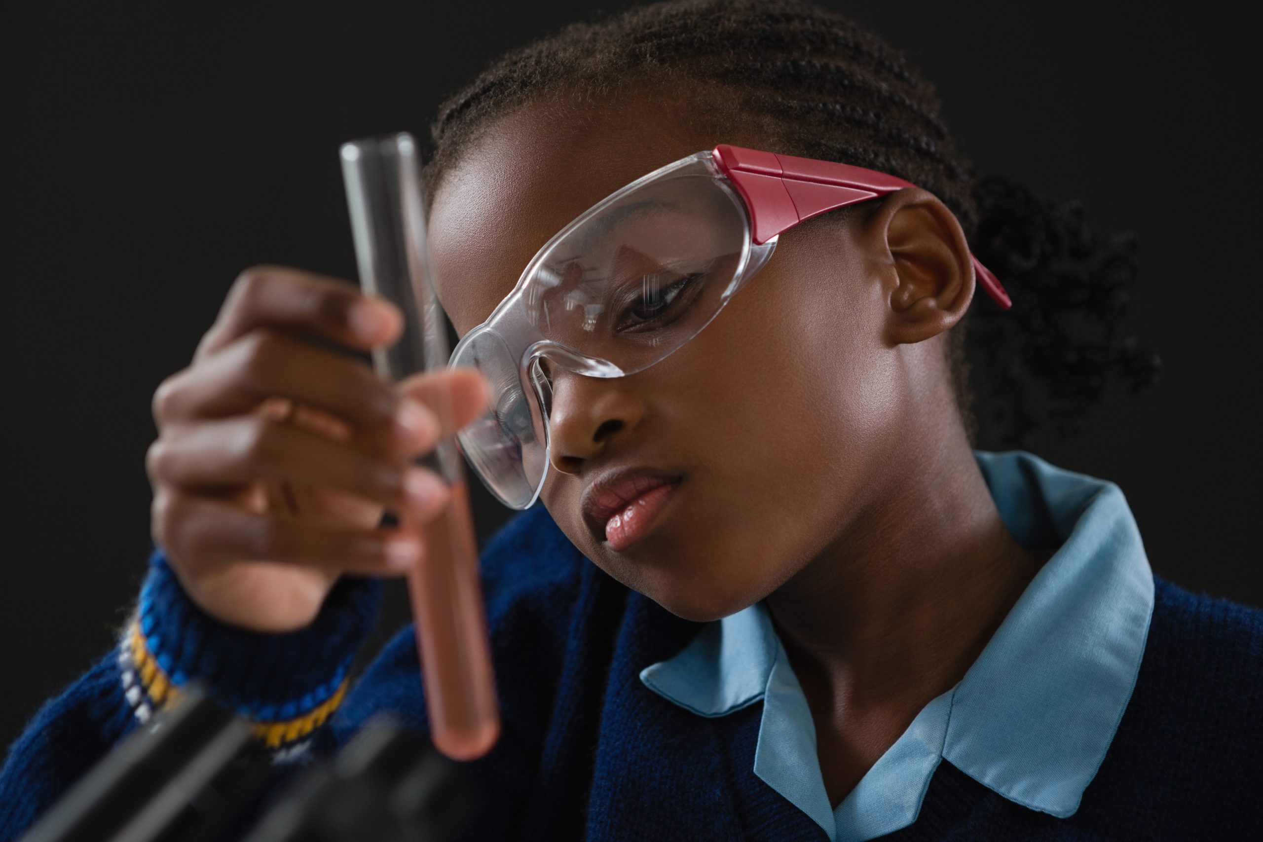 HIGH SCHOOL GIRL USING A TEST TUBE TO DO AN EXPERIMENT 2024 uce results date