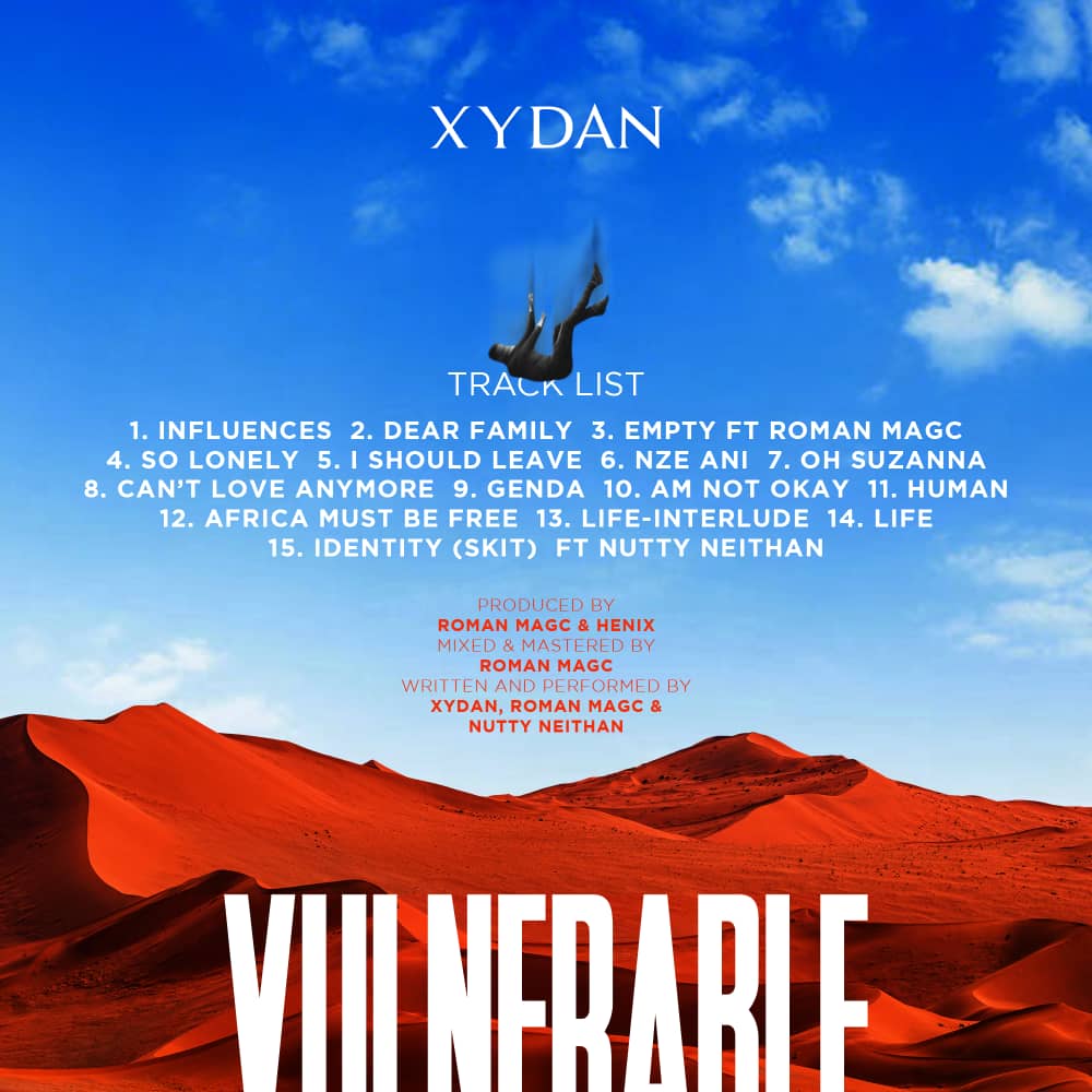 XYDAN Drops Vulnerable Album: A Bold Dive Into Life, Love, and Emotional Truths